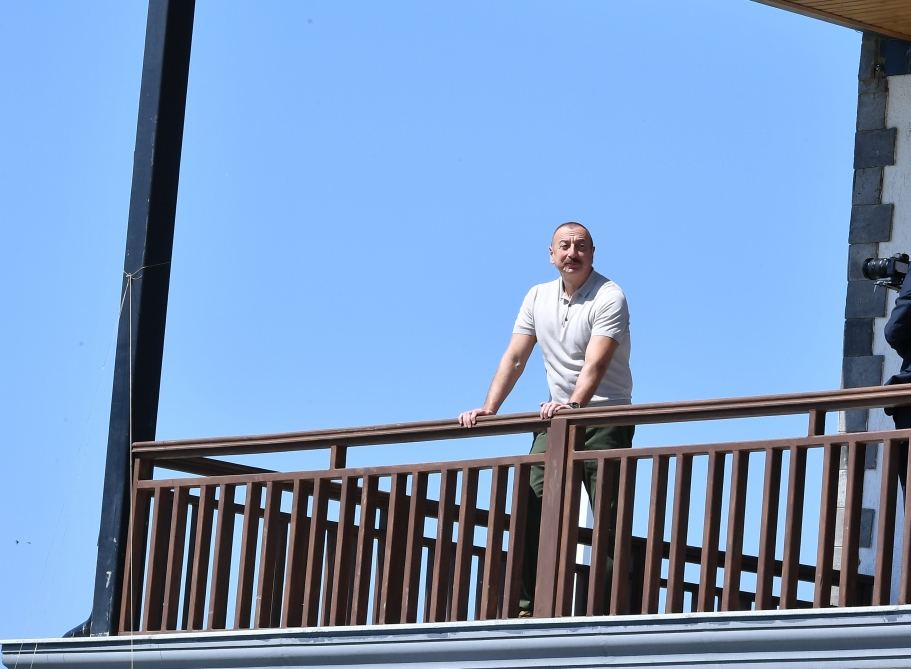 Prezident İlham Əliyev və Birinci xanım Mehriban Əliyeva Zəngilanda “Ağıllı kənd” layihəsinin birinci mərhələsi üzrə açılış mərasimində iştirak ediblər (YENİLƏNİB-2) (FOTO/VİDEO)