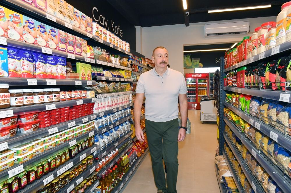 Prezident İlham Əliyev və Birinci xanım Mehriban Əliyeva Zəngilanda “Ağıllı kənd” layihəsinin birinci mərhələsi üzrə açılış mərasimində iştirak ediblər (YENİLƏNİB-2) (FOTO/VİDEO)