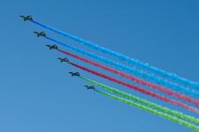 Prezidentlər İlham Əliyev, Rəcəb Tayyib Ərdoğan, birinci xanımlar Mehriban Əliyeva və Əminə Ərdoğan “TEKNOFEST Azərbaycan”da aviaşounu izləyiblər (FOTO)