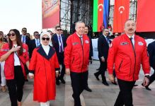 Prezidentlər İlham Əliyev və Rəcəb Tayyib Ərdoğan Bakıda keçirilən “TEKNOFEST Azərbaycan” festivalında iştirak ediblər (FOTO/VİDEO) (YENİLƏNİB-4)