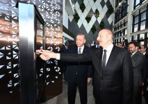 Azərbaycan və Türkiyə prezidentləri 7 saylı Bakı “ASAN xidmət” mərkəzinin və “Bilim Bakı” mərkəzinin açılışında iştirak ediblər (FOTO) (YENİLƏNİB)