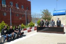13 saylı cəzaçəkmə müəssisəsində 16 məhkuma əfv sərəncamı şamil edilib (FOTO)