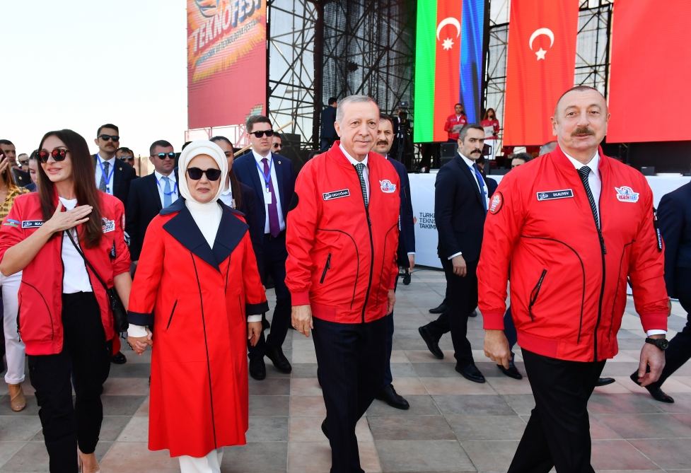 Prezidentlər İlham Əliyev və Rəcəb Tayyib Ərdoğan Bakıda keçirilən “TEKNOFEST Azərbaycan” festivalında iştirak ediblər (FOTO/VİDEO) (YENİLƏNİB-4)
