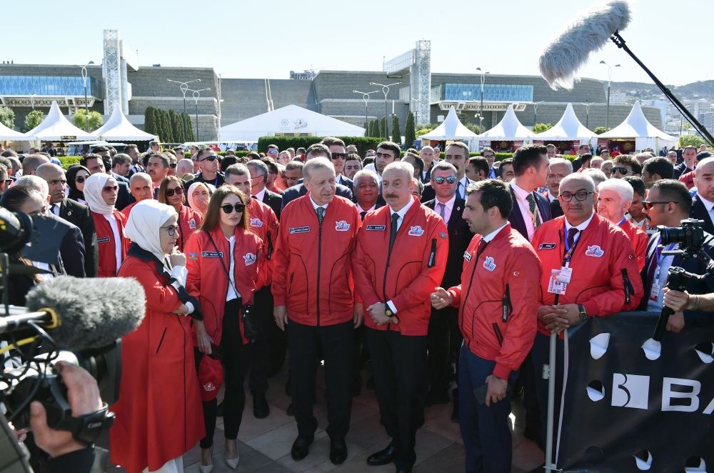 Prezidentlər İlham Əliyev və Rəcəb Tayyib Ərdoğan Bakıda keçirilən “TEKNOFEST Azərbaycan” festivalında iştirak ediblər (FOTO/VİDEO) (YENİLƏNİB-4)