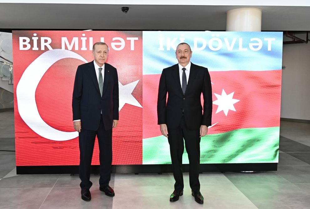 Azərbaycan və Türkiyə prezidentləri 7 saylı Bakı “ASAN xidmət” mərkəzinin və “Bilim Bakı” mərkəzinin açılışında iştirak ediblər (FOTO) (YENİLƏNİB)