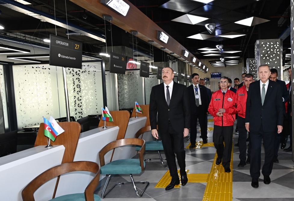 Azərbaycan və Türkiyə prezidentləri 7 saylı Bakı “ASAN xidmət” mərkəzinin və “Bilim Bakı” mərkəzinin açılışında iştirak ediblər (FOTO) (YENİLƏNİB)