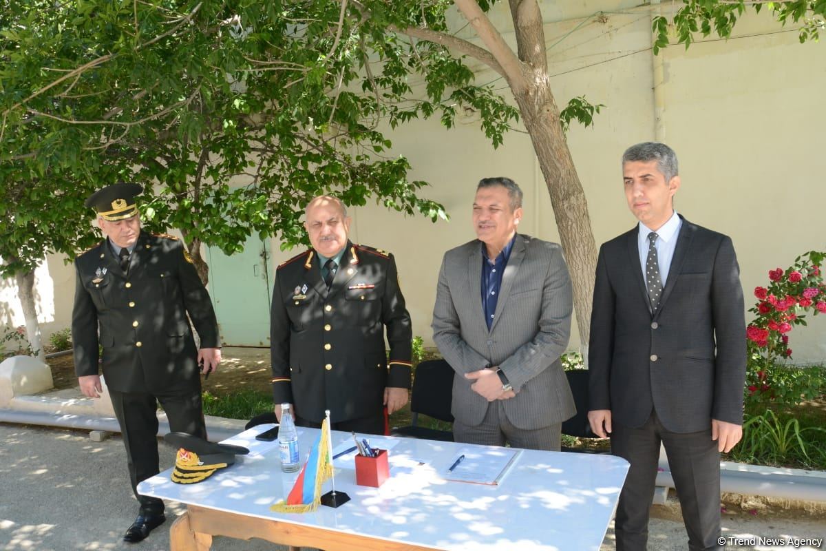 12 saylı cəzaçəkmə müəssisəsində bir məhkum azadlığa buraxılıb (FOTO)