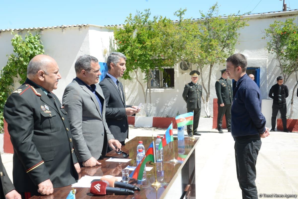 13 saylı cəzaçəkmə müəssisəsində 16 məhkuma əfv sərəncamı şamil edilib (FOTO)