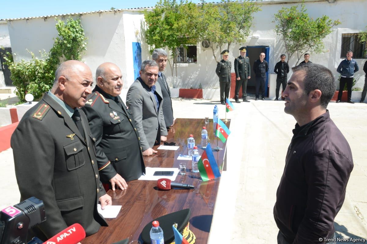 13 saylı cəzaçəkmə müəssisəsində 16 məhkuma əfv sərəncamı şamil edilib (FOTO)