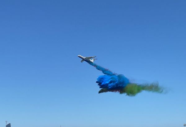 "TEKNOFEST"in dördüncü günü çərçivəsində Bakıda növbəti aviaşou keçirilib (FOTO/VİDEO)