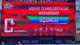 Bakıda "TEKNOFEST" festivalının iştirakçılarının və komandalarının mükafatlandırma mərasimi keçirilib (FOTO)