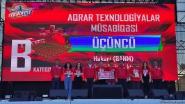 Bakıda "TEKNOFEST" festivalının iştirakçılarının və komandalarının mükafatlandırma mərasimi keçirilib (FOTO)