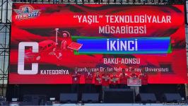 Bakıda "TEKNOFEST" festivalının iştirakçılarının və komandalarının mükafatlandırma mərasimi keçirilib (FOTO)