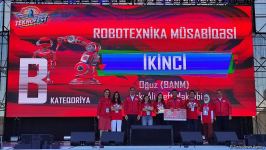 Bakıda "TEKNOFEST" festivalının iştirakçılarının və komandalarının mükafatlandırma mərasimi keçirilib (FOTO)