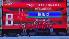 Bakıda "TEKNOFEST" festivalının iştirakçılarının və komandalarının mükafatlandırma mərasimi keçirilib (FOTO)