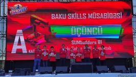 Bakıda "TEKNOFEST" festivalının iştirakçılarının və komandalarının mükafatlandırma mərasimi keçirilib (FOTO)