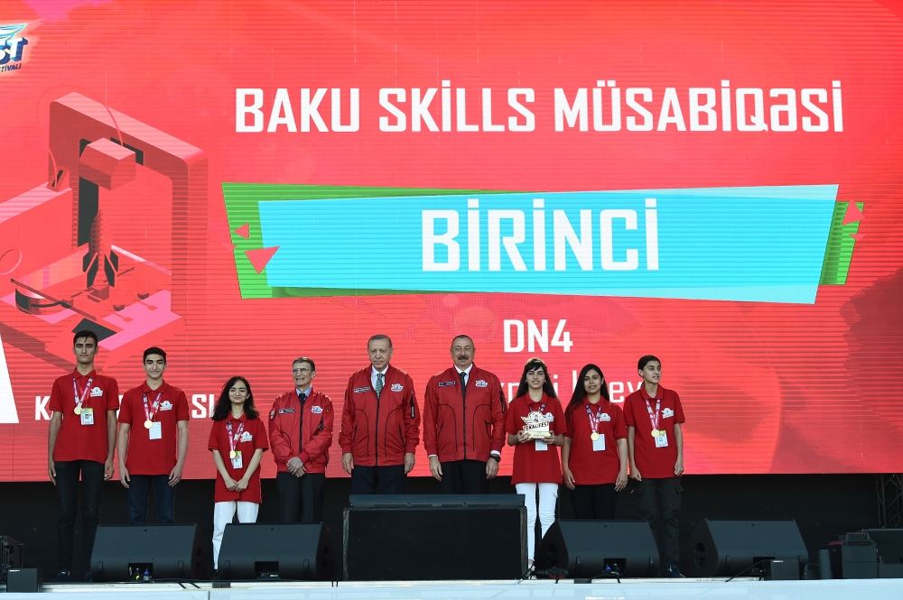 Prezidentlər İlham Əliyev və Rəcəb Tayyib Ərdoğan Bakıda keçirilən “TEKNOFEST Azərbaycan” festivalında iştirak ediblər (FOTO/VİDEO) (YENİLƏNİB-4)