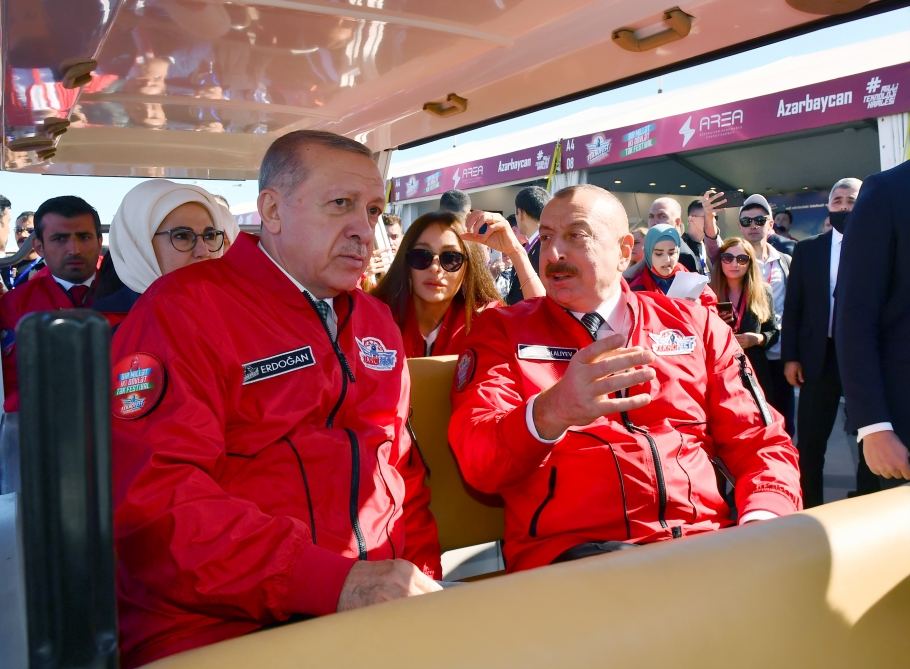 Prezidentlər İlham Əliyev və Rəcəb Tayyib Ərdoğan Bakıda keçirilən “TEKNOFEST Azərbaycan” festivalında iştirak ediblər (FOTO/VİDEO) (YENİLƏNİB-4)
