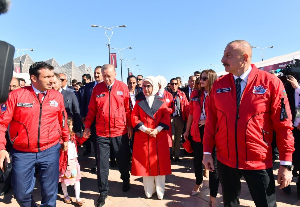 Prezidentlər İlham Əliyev və Rəcəb Tayyib Ərdoğan Bakıda keçirilən “TEKNOFEST Azərbaycan” festivalında iştirak ediblər (FOTO/VİDEO) (YENİLƏNİB-4)