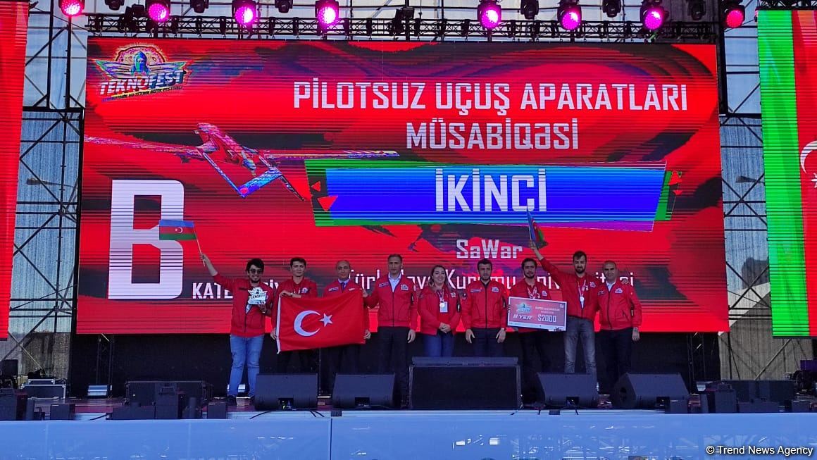Bakıda "TEKNOFEST" festivalının iştirakçılarının və komandalarının mükafatlandırma mərasimi keçirilib (FOTO)