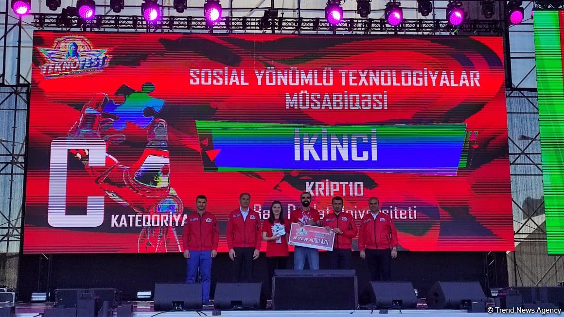 Bakıda "TEKNOFEST" festivalının iştirakçılarının və komandalarının mükafatlandırma mərasimi keçirilib (FOTO)