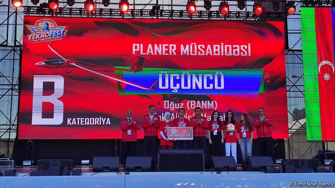 Bakıda "TEKNOFEST" festivalının iştirakçılarının və komandalarının mükafatlandırma mərasimi keçirilib (FOTO)