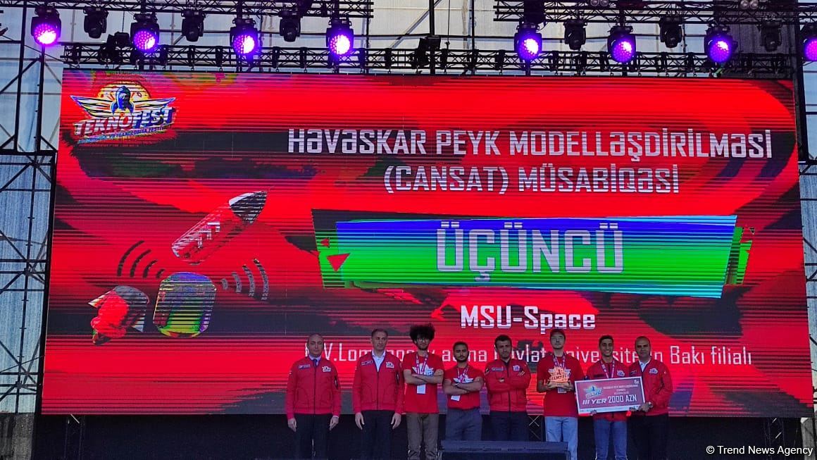 Bakıda "TEKNOFEST" festivalının iştirakçılarının və komandalarının mükafatlandırma mərasimi keçirilib (FOTO)