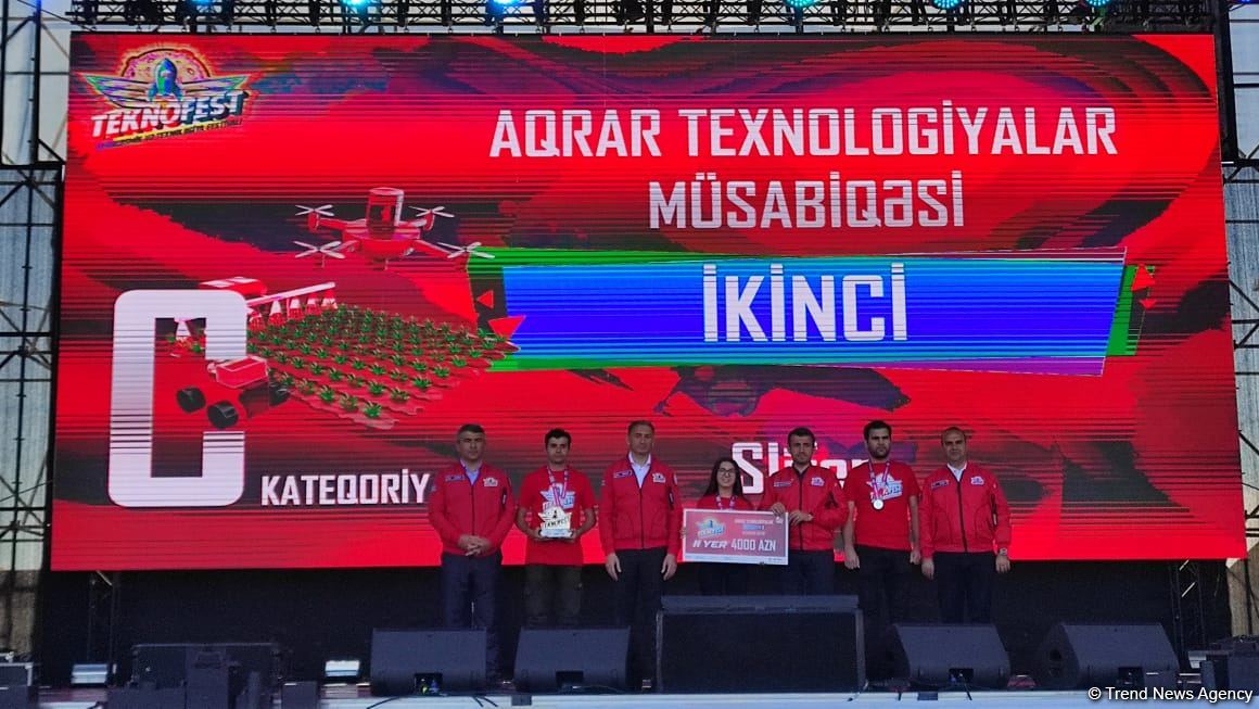 Bakıda "TEKNOFEST" festivalının iştirakçılarının və komandalarının mükafatlandırma mərasimi keçirilib (FOTO)