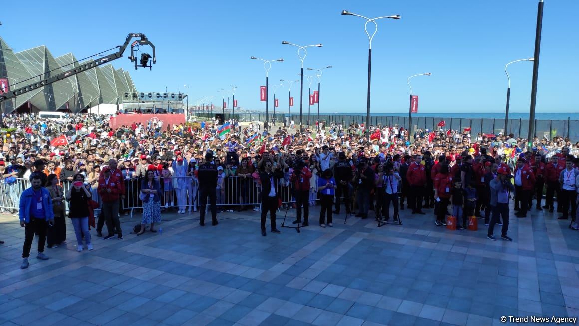 Bakıda "TEKNOFEST" festivalının iştirakçılarının və komandalarının mükafatlandırma mərasimi keçirilib (FOTO)