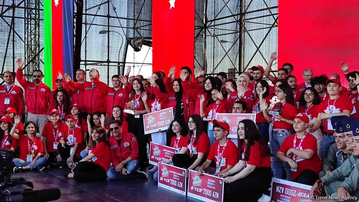 Bakıda "TEKNOFEST" festivalının iştirakçılarının və komandalarının mükafatlandırma mərasimi keçirilib (FOTO)