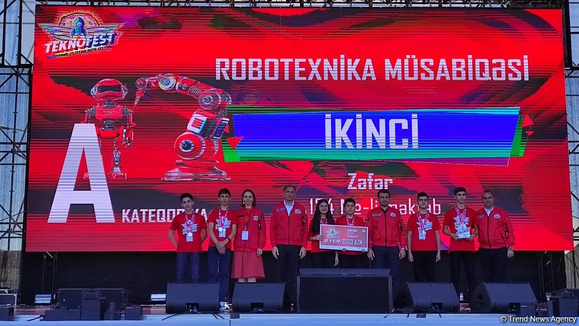 Bakıda "TEKNOFEST" festivalının iştirakçılarının və komandalarının mükafatlandırma mərasimi keçirilib (FOTO)