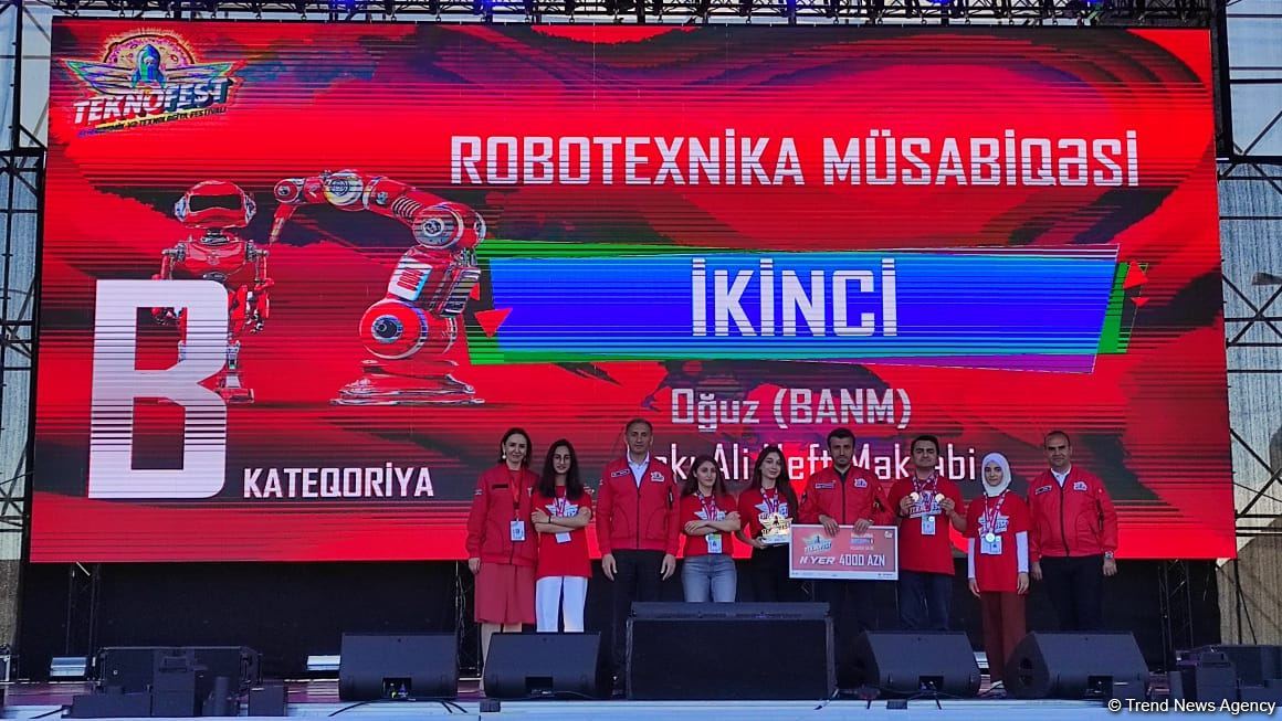 Bakıda "TEKNOFEST" festivalının iştirakçılarının və komandalarının mükafatlandırma mərasimi keçirilib (FOTO)