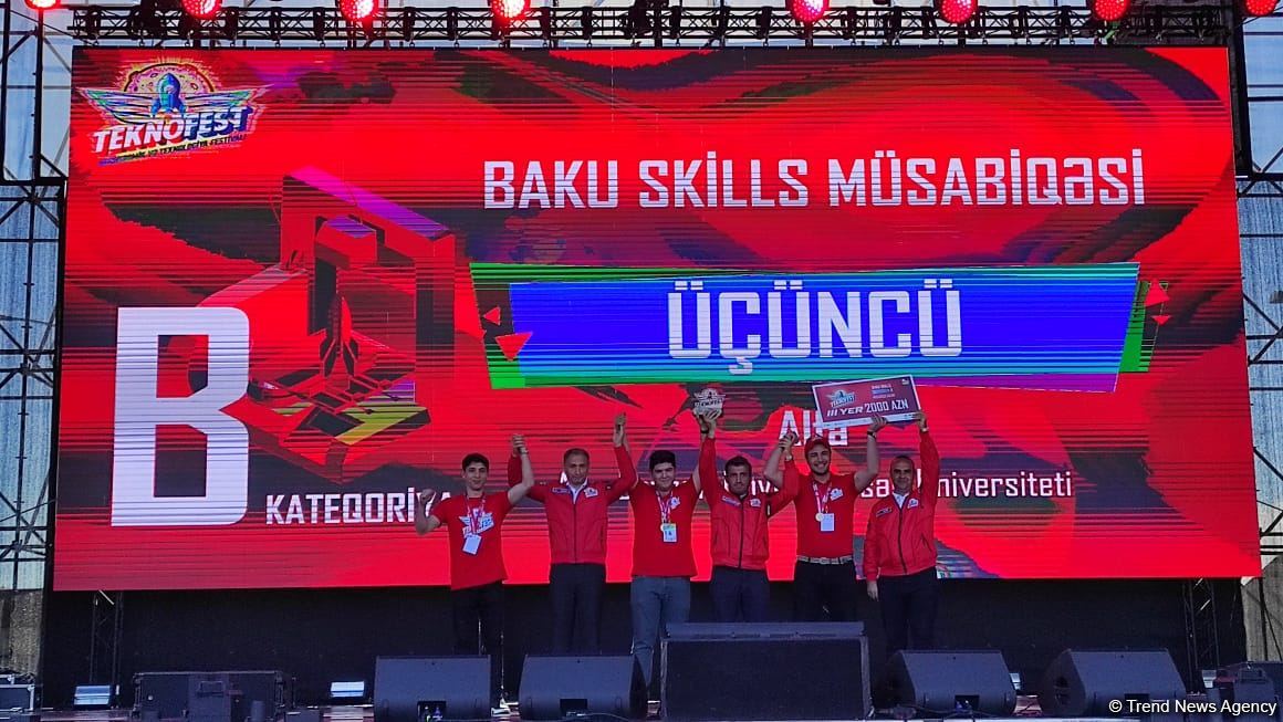 Bakıda "TEKNOFEST" festivalının iştirakçılarının və komandalarının mükafatlandırma mərasimi keçirilib (FOTO)
