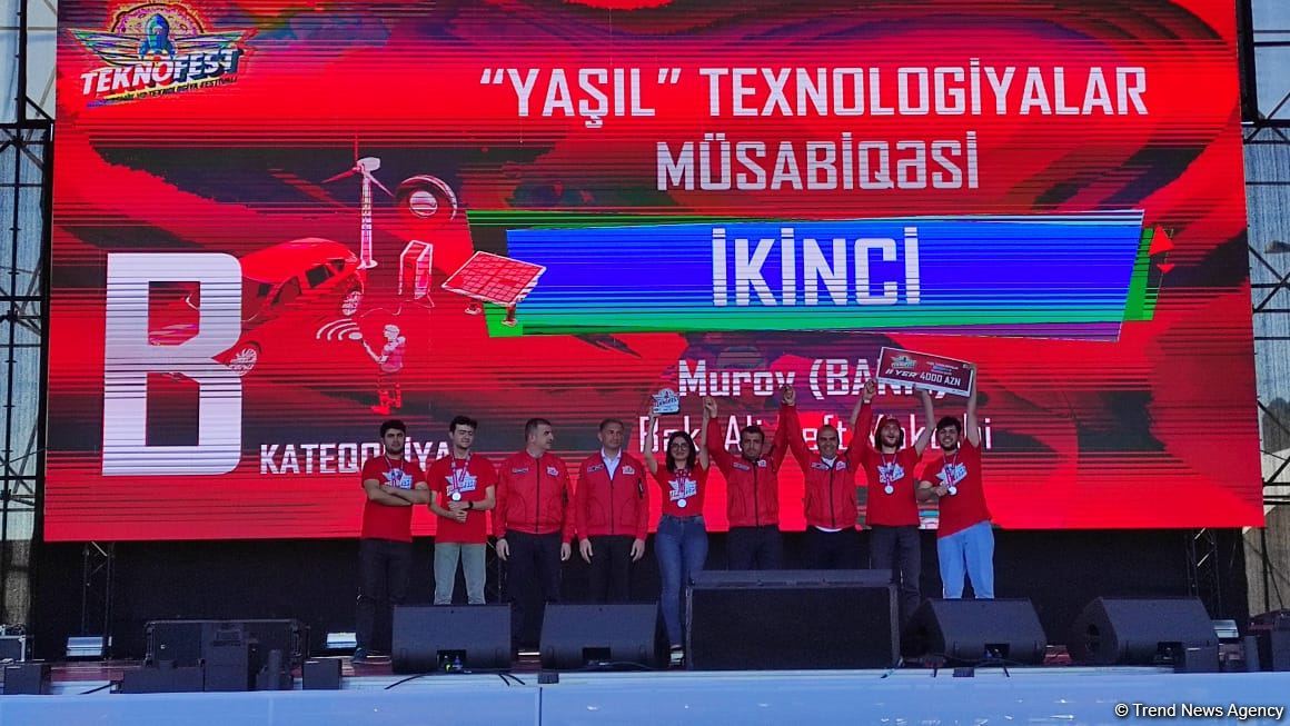 Bakıda "TEKNOFEST" festivalının iştirakçılarının və komandalarının mükafatlandırma mərasimi keçirilib (FOTO)