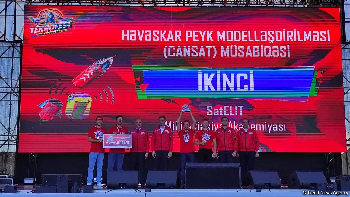 Bakıda "TEKNOFEST" festivalının iştirakçılarının və komandalarının mükafatlandırma mərasimi keçirilib (FOTO)