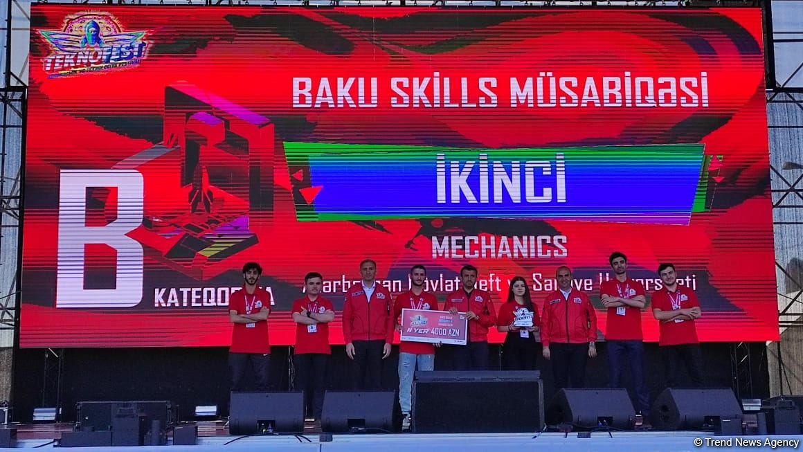 Bakıda "TEKNOFEST" festivalının iştirakçılarının və komandalarının mükafatlandırma mərasimi keçirilib (FOTO)