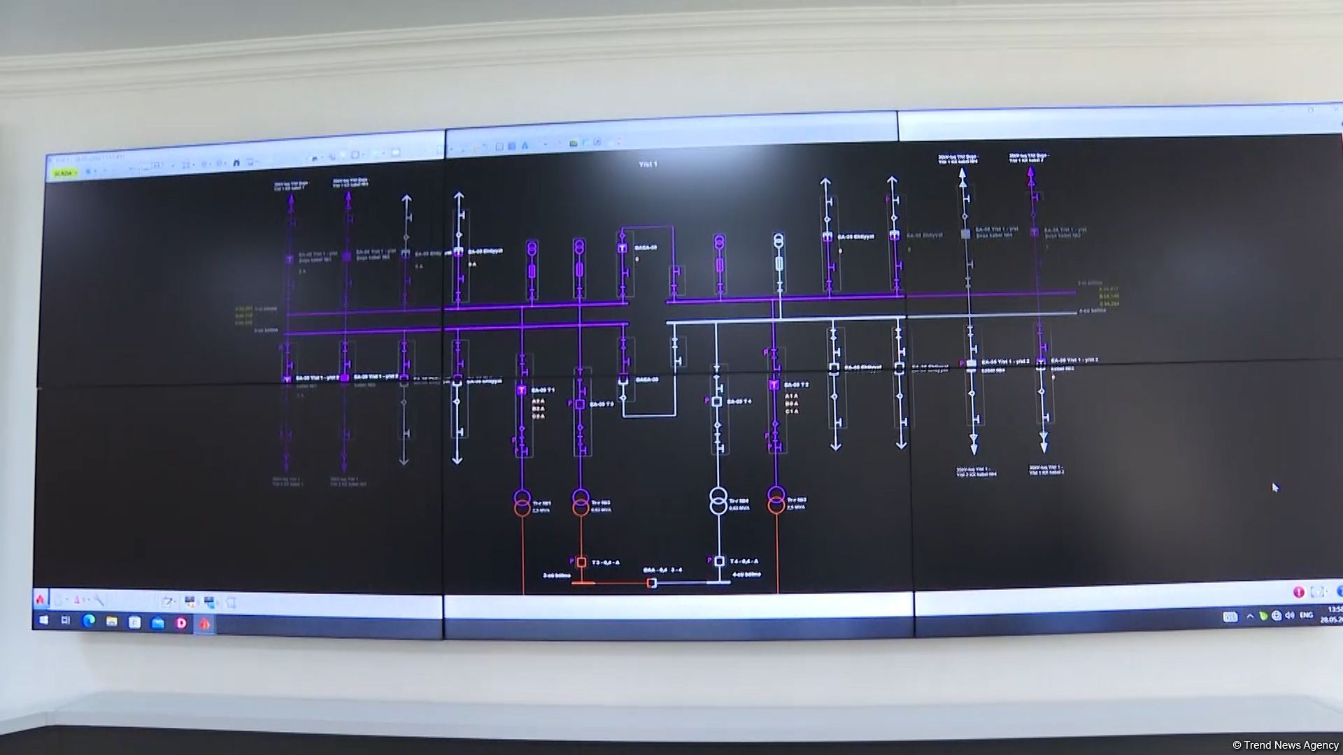 Şuşada yerüstü elektrik xətləri ləğv edilir, kabellər tamamilə yerin altına keçirilir - Trend TV-nin reportajı