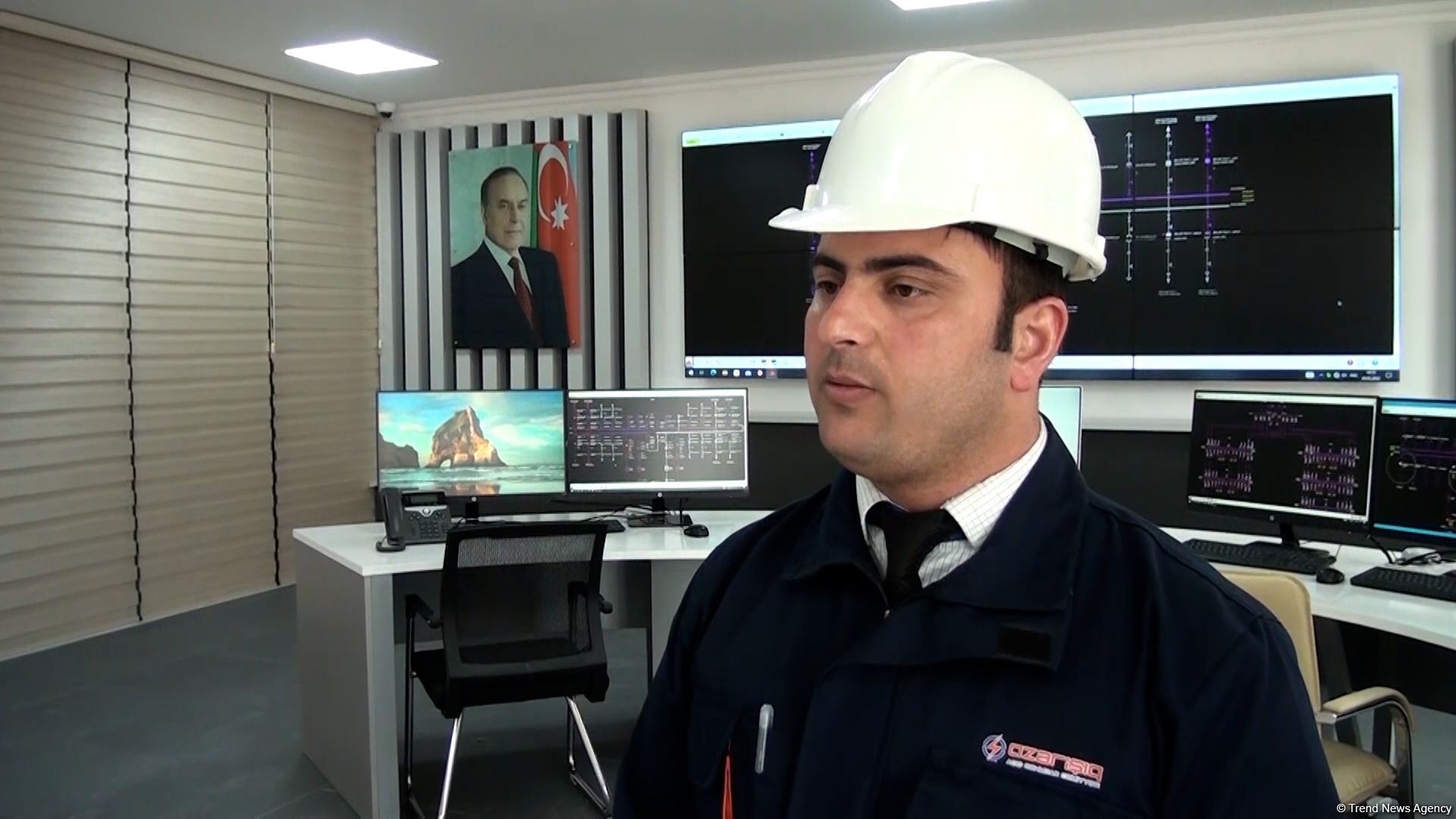 Şuşada yerüstü elektrik xətləri ləğv edilir, kabellər tamamilə yerin altına keçirilir - Trend TV-nin reportajı