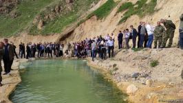 Xarici diplomatlar Kəlbəcərdə İstisuda olublar (FOTO)
