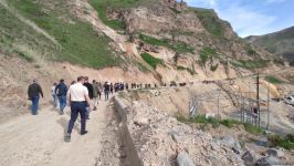 Xarici diplomatlar Kəlbəcərdə İstisuda olublar (FOTO)
