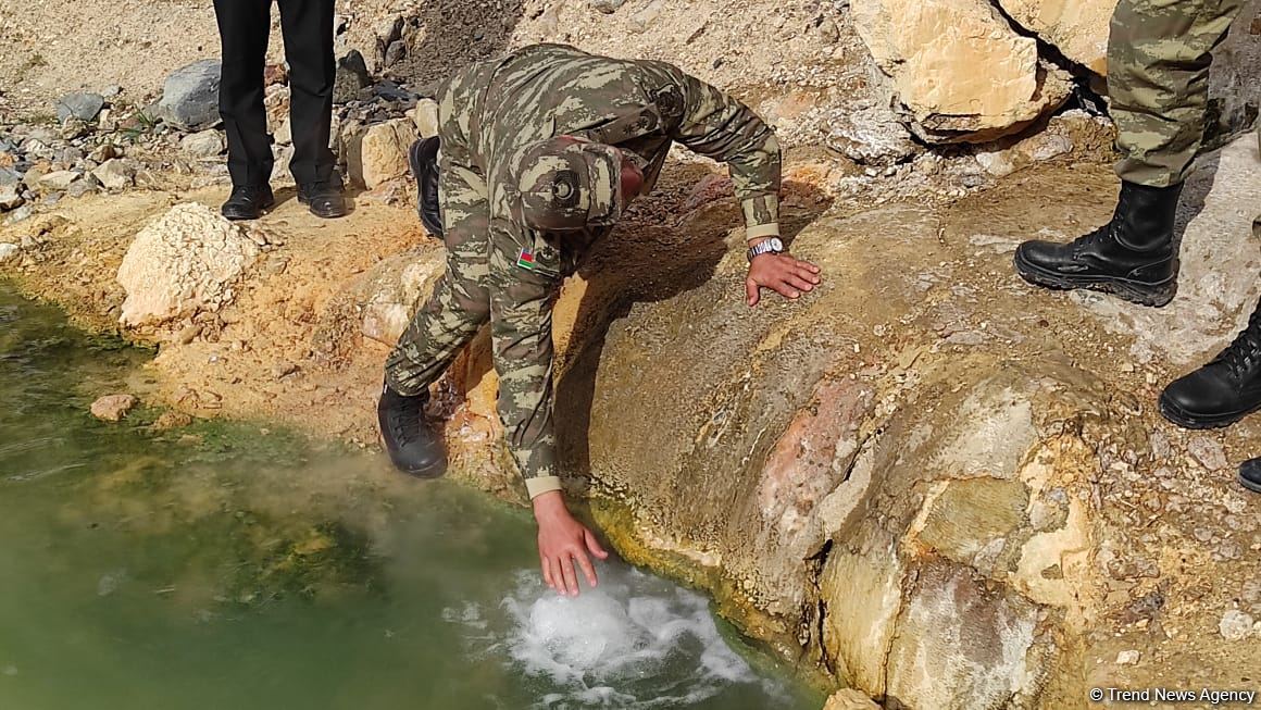 Xarici diplomatlar Kəlbəcərdə İstisuda olublar (FOTO)