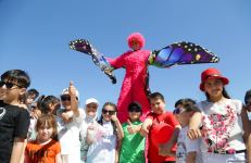 Heydər Əliyev Mərkəzinin parkında “Uşaq festivalı” keçirilib (FOTO)