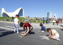 Heydər Əliyev Mərkəzinin parkında “Uşaq festivalı” keçirilib (FOTO)