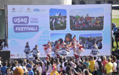 Heydər Əliyev Mərkəzinin parkında “Uşaq festivalı” keçirilib (FOTO)