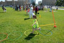 Heydər Əliyev Mərkəzinin parkında “Uşaq festivalı” keçirilib (FOTO)