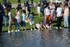 Heydər Əliyev Mərkəzinin parkında “Uşaq festivalı” keçirilib (FOTO)