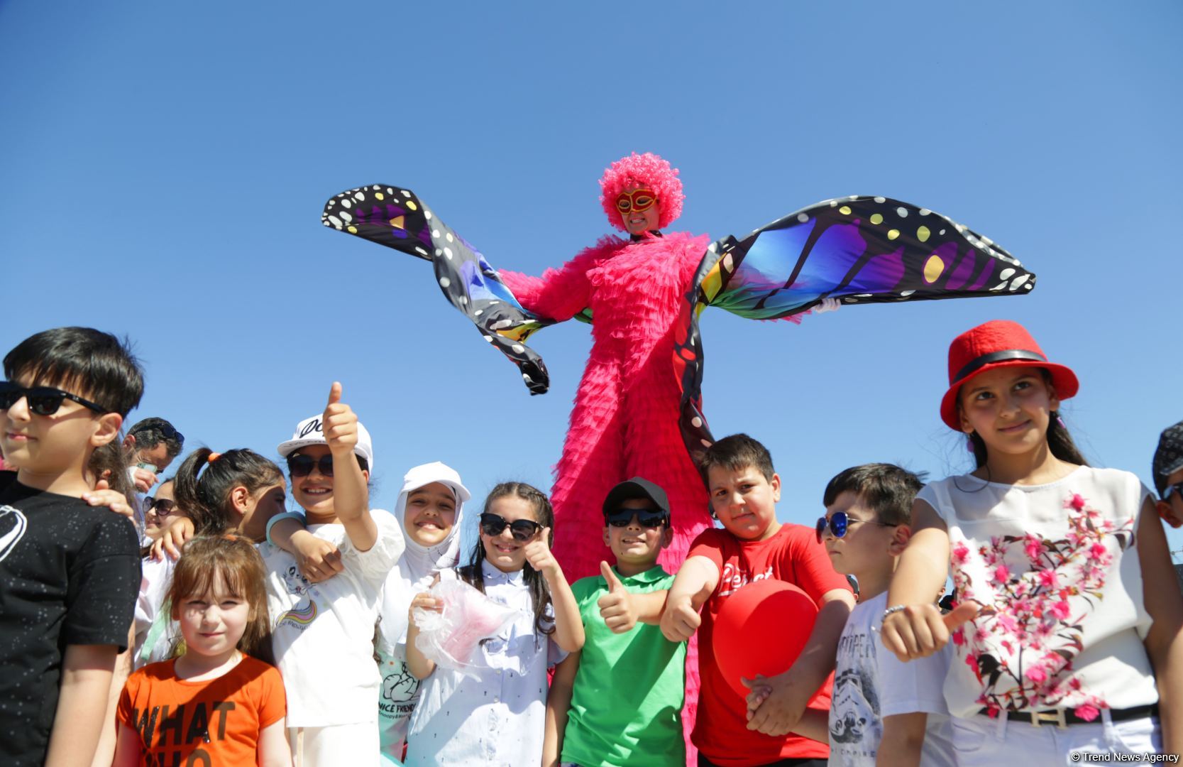 Heydər Əliyev Mərkəzinin parkında “Uşaq festivalı” keçirilib (FOTO)