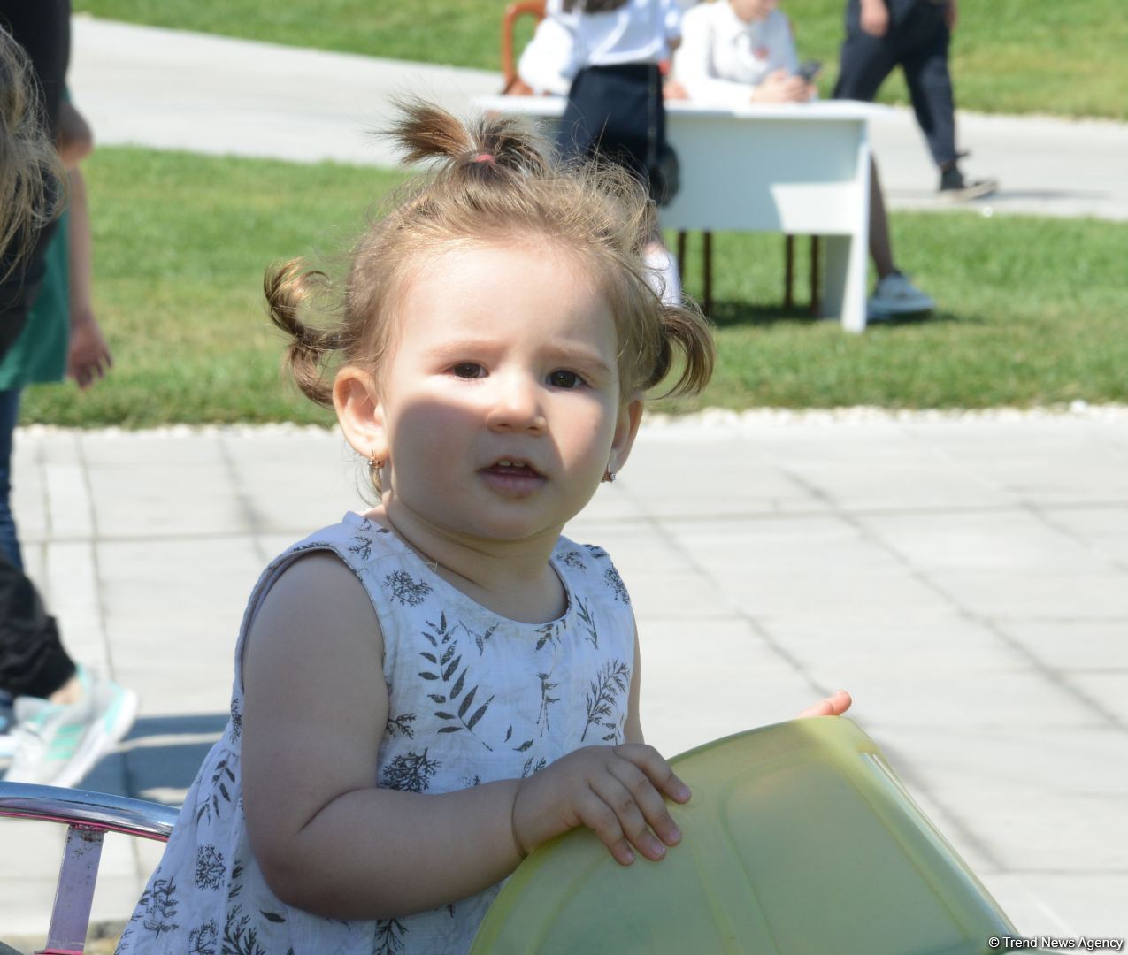 Heydər Əliyev Mərkəzinin parkında “Uşaq festivalı” keçirilib (FOTO)