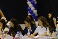 Bədii gimnastika üzrə "Ocaq Sport" klubunun açıq birinciliyinin ikinci günü start götürüb (FOTO)