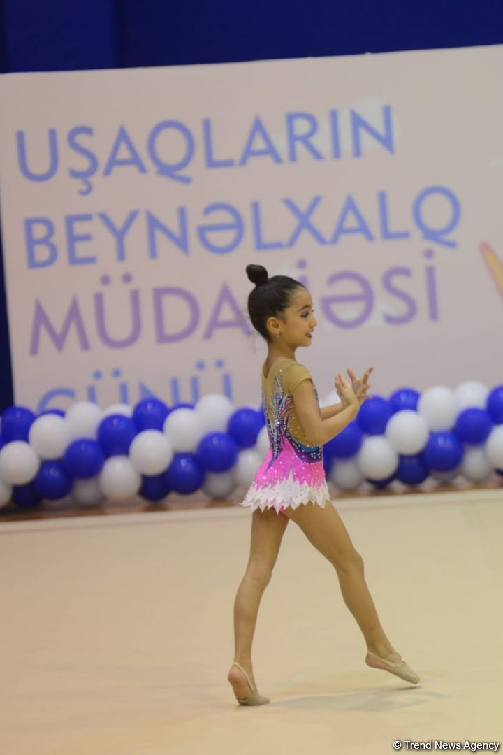 Bədii gimnastika üzrə "Ocaq Sport" klubunun açıq birinciliyinin ikinci günü start götürüb (FOTO)